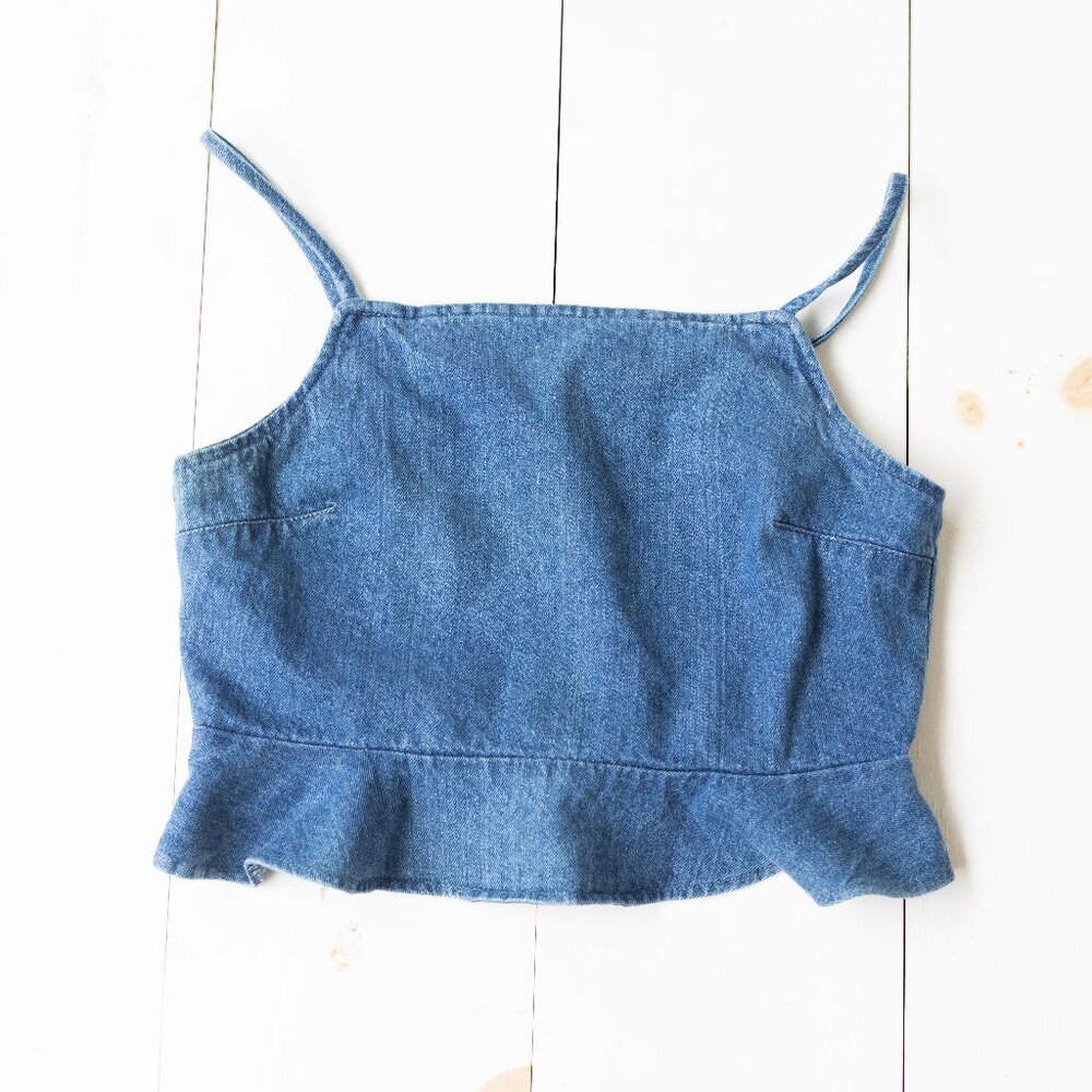American Eagle Denim Summer Crop Top